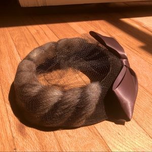 Vintage mink hat